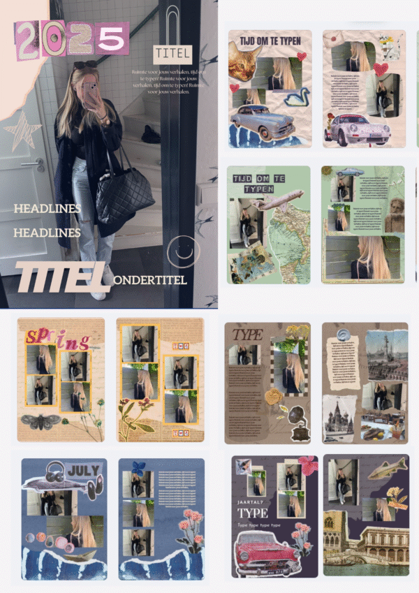 Untitled design (25) Magazine template scrapbook boyfriend